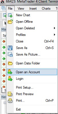 How to Open Demo Account in MetaTrader 4