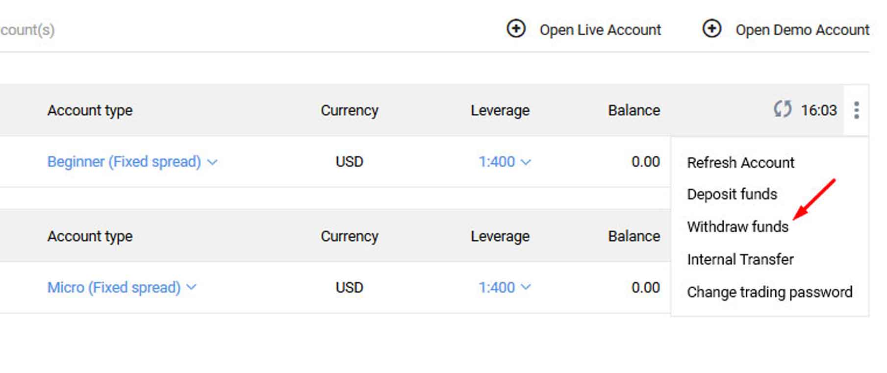 How to withdraw money from metatrader 4