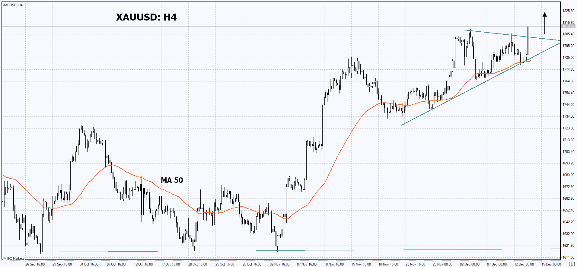 Trading idea gold 13 12 2022 ifcm