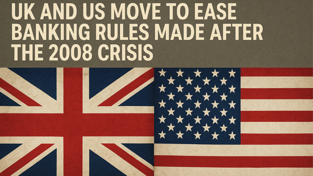 UK and US Move to Ease Banking Rules Made After the 2008 Crisis