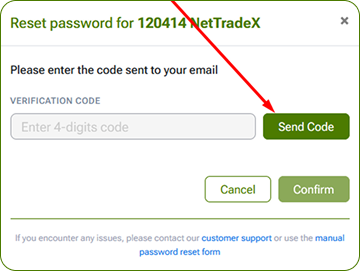 hange password