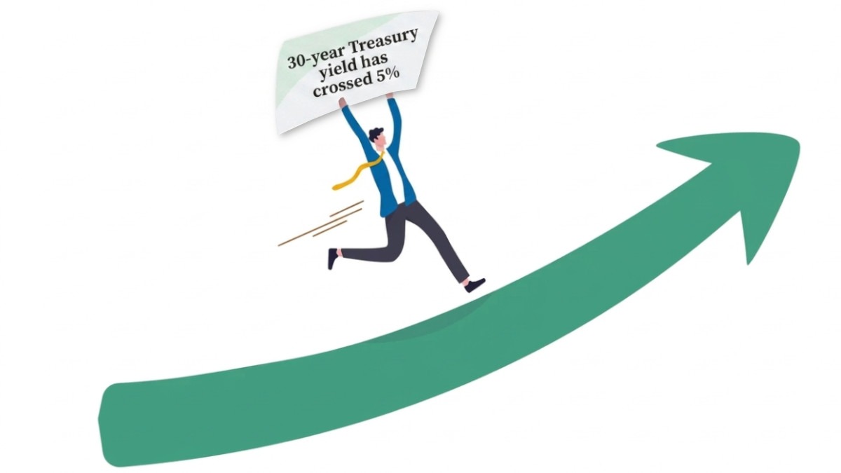30-year Treasury yield has crossed 5%
