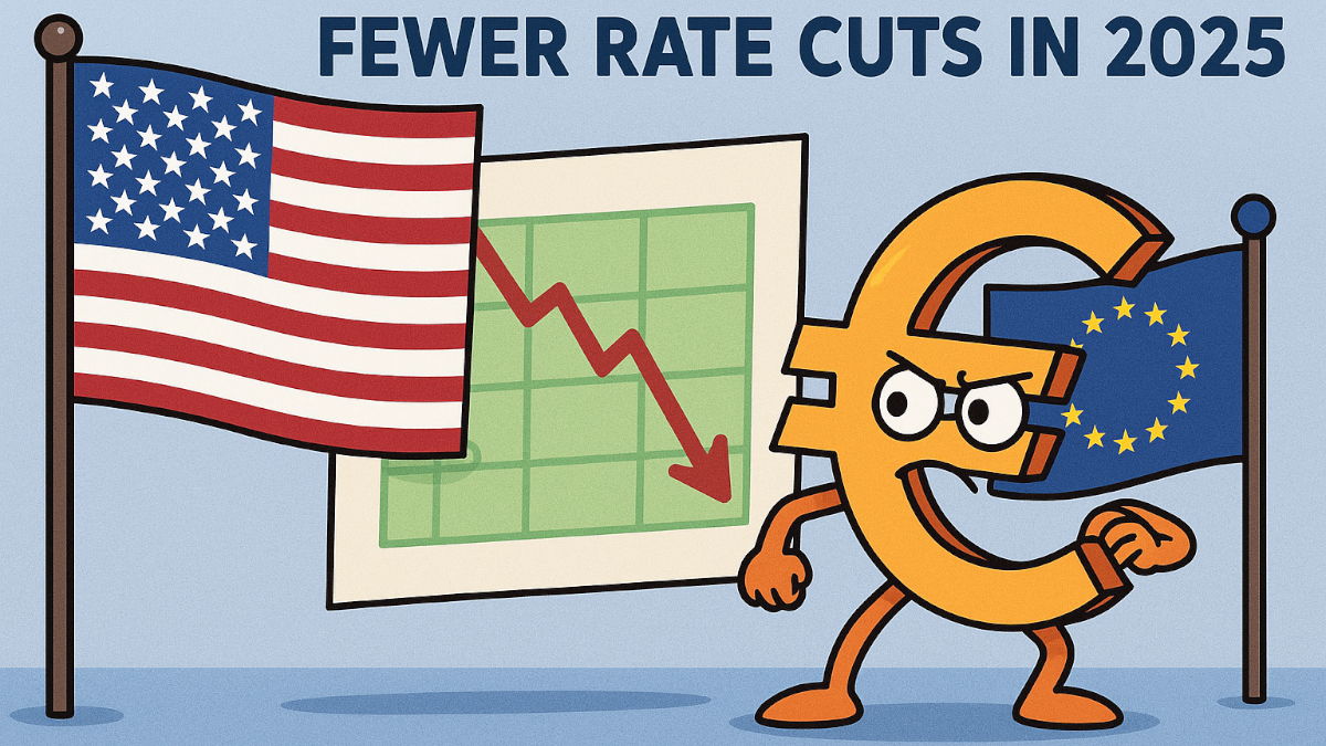 Euro Weakens as Fed Signals Fewer Rate Cuts in 2025
